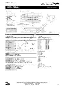 CU16025-TW200B Datasheet Cover