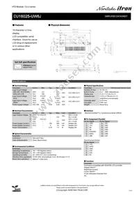 CU16025-UW6J Datasheet Cover