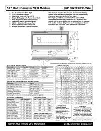 CU16025ECPB-W6J Datasheet Cover