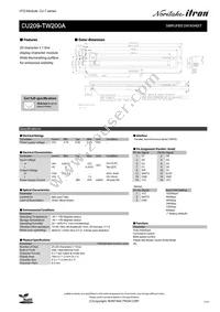 CU209-TW200A Datasheet Cover