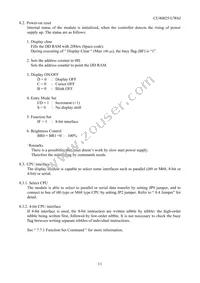 CU40025-UW6J Datasheet Page 12