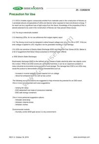 CUN26A1B Datasheet Page 19