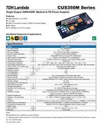 CUS350M36/F Datasheet Cover