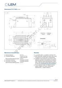 CV 3-1500 Datasheet Page 3