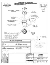 CV31E600 Datasheet Cover