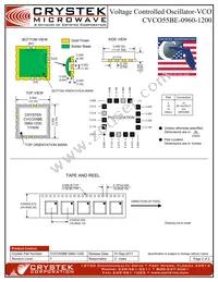 CVCO55BE-0960-1200 Datasheet Page 2