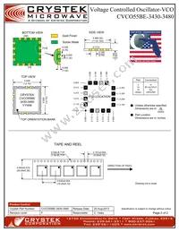CVCO55BE-3430-3480 Datasheet Page 2