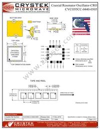 CVCO55CC-0440-0505 Datasheet Page 2