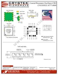 CVCO55CC-0777-0880 Datasheet Page 2