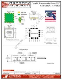 CVCO55CC-1630-1630 Datasheet Page 2