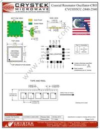 CVCO55CC-2440-2540 Datasheet Page 2