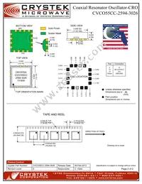 CVCO55CC-2594-3026 Datasheet Page 2