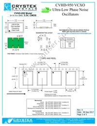 CVHD-950-70.000 Datasheet Page 3