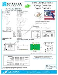 CVHD-952-148.3516 Datasheet Cover