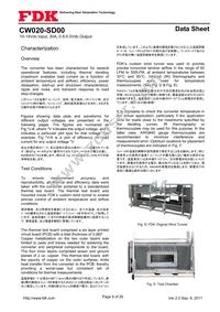 CW020-SD00 Datasheet Page 8