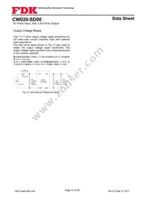 CW020-SD00 Datasheet Page 10