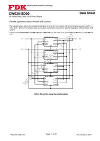 CW020-SD00 Datasheet Page 11