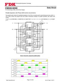 CW020-SD00 Datasheet Page 12