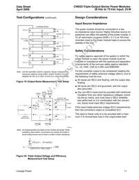 CW025ACL-M Datasheet Page 11