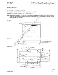CW025ACL-M Datasheet Page 17