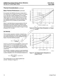 CW025CL-M Datasheet Page 12