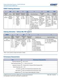 CWR09FC336KR Datasheet Page 2
