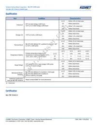 CWR09FC336KR Datasheet Page 3