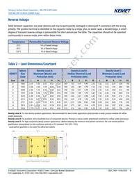 CWR09FC336KR Datasheet Page 9