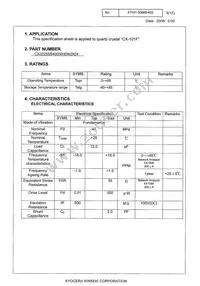CX101F-040.000-H0445 Datasheet Page 3