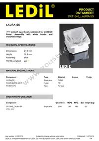 CX11645_LAURA-SS Datasheet Cover