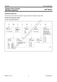CX1206MKX7R0BB472 Datasheet Page 9
