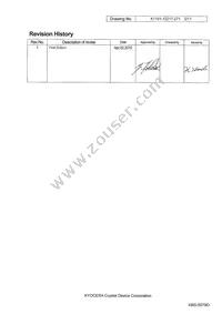 CX1612DB26000D0FLJC1 Datasheet Page 2