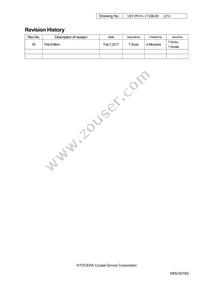 CX1612DB48000D0FPJC1 Datasheet Page 2