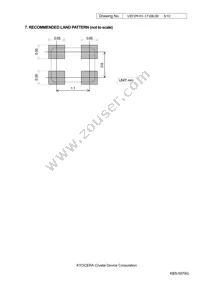 CX1612DB48000D0FPJC1 Datasheet Page 5