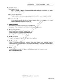 CX1612DB48000D0FPJC1 Datasheet Page 10