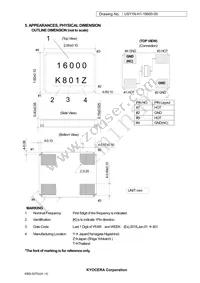 CX2016DB16000D0GLJCC Datasheet Page 4