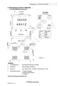 CX2016DB38400F0FSRC1 Datasheet Page 4