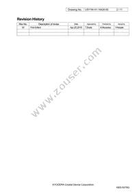 CX2016DB40000H0FLJC1 Datasheet Page 2