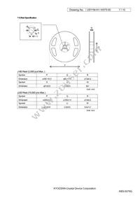 CX2016DB48000E0DLFA1 Datasheet Page 7