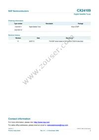 CX24109-11Z Datasheet Page 2
