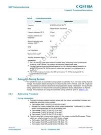 CX24118A-12Z Datasheet Page 20