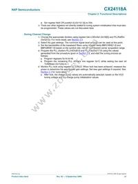 CX24118A-12Z Datasheet Page 21