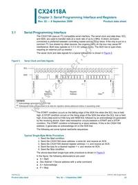 CX24118A-12Z Datasheet Page 23