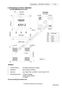 CX2520DB19200H0KFQC2 Datasheet Page 4