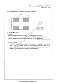 CX2520SB40000H0DZF08 Datasheet Page 5
