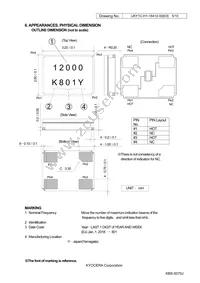 CX3225CA12000D0KPSC1 Datasheet Page 5