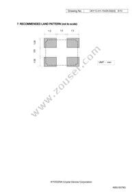 CX3225CA12000P0HSTC1 Datasheet Page 6