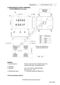 CX3225CA16000H0HSSCC Datasheet Page 4