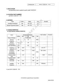 CX3225CA40000D0HSSZ1 Datasheet Page 4