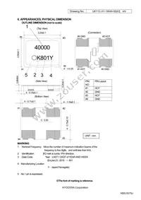CX3225SA40000D0PTWCC Datasheet Page 4
